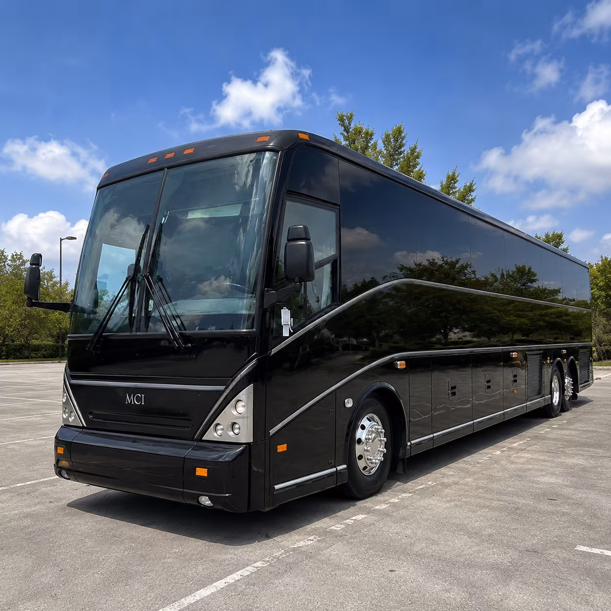 broken arrow bus rental service area