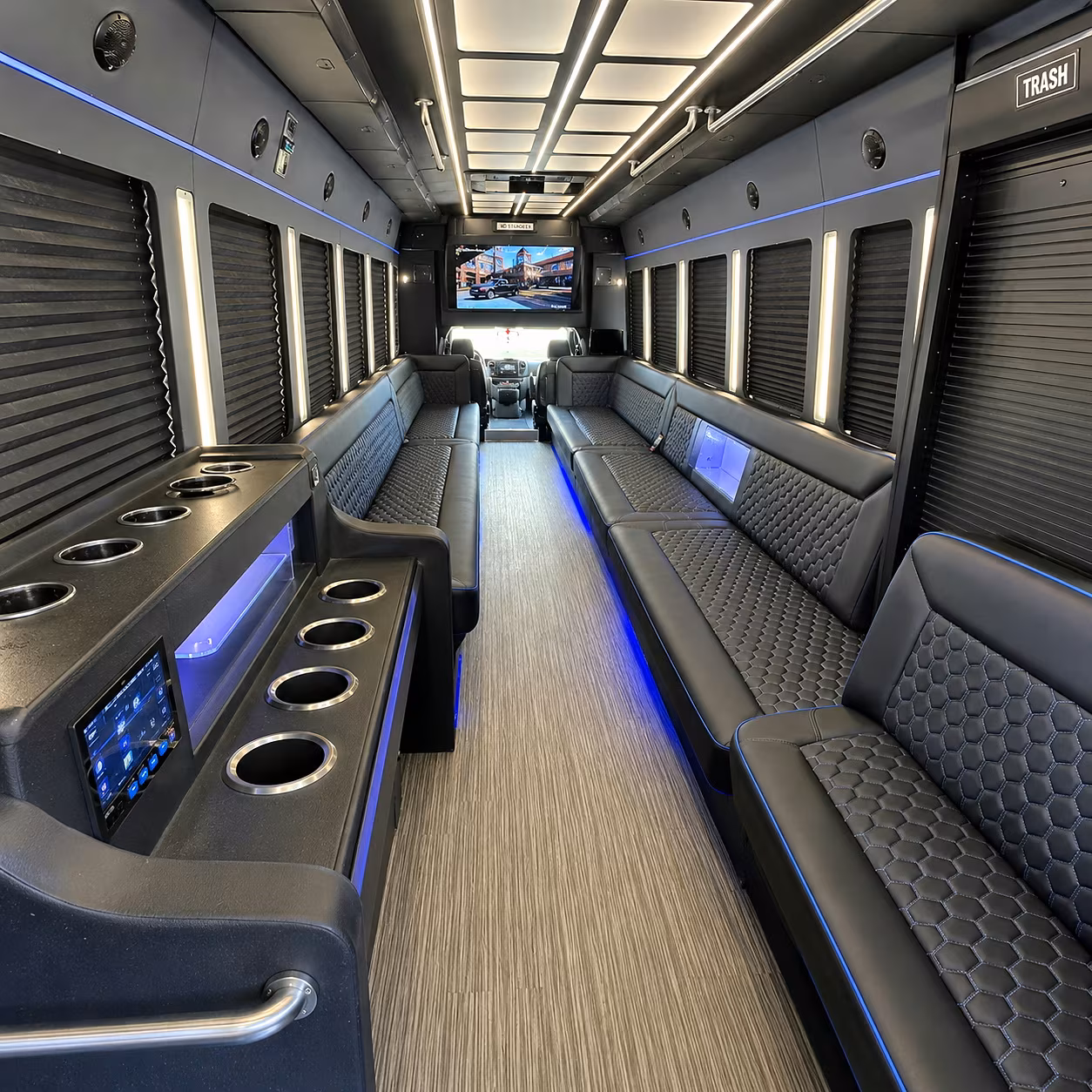broken arrow wedding party bus rental