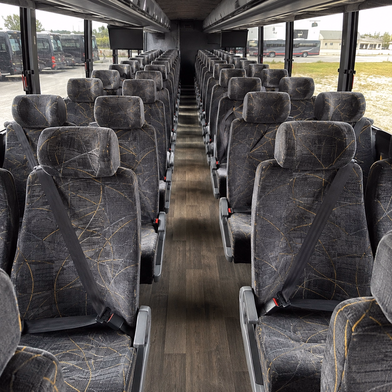 broken arrow wedding transportation onboard seating