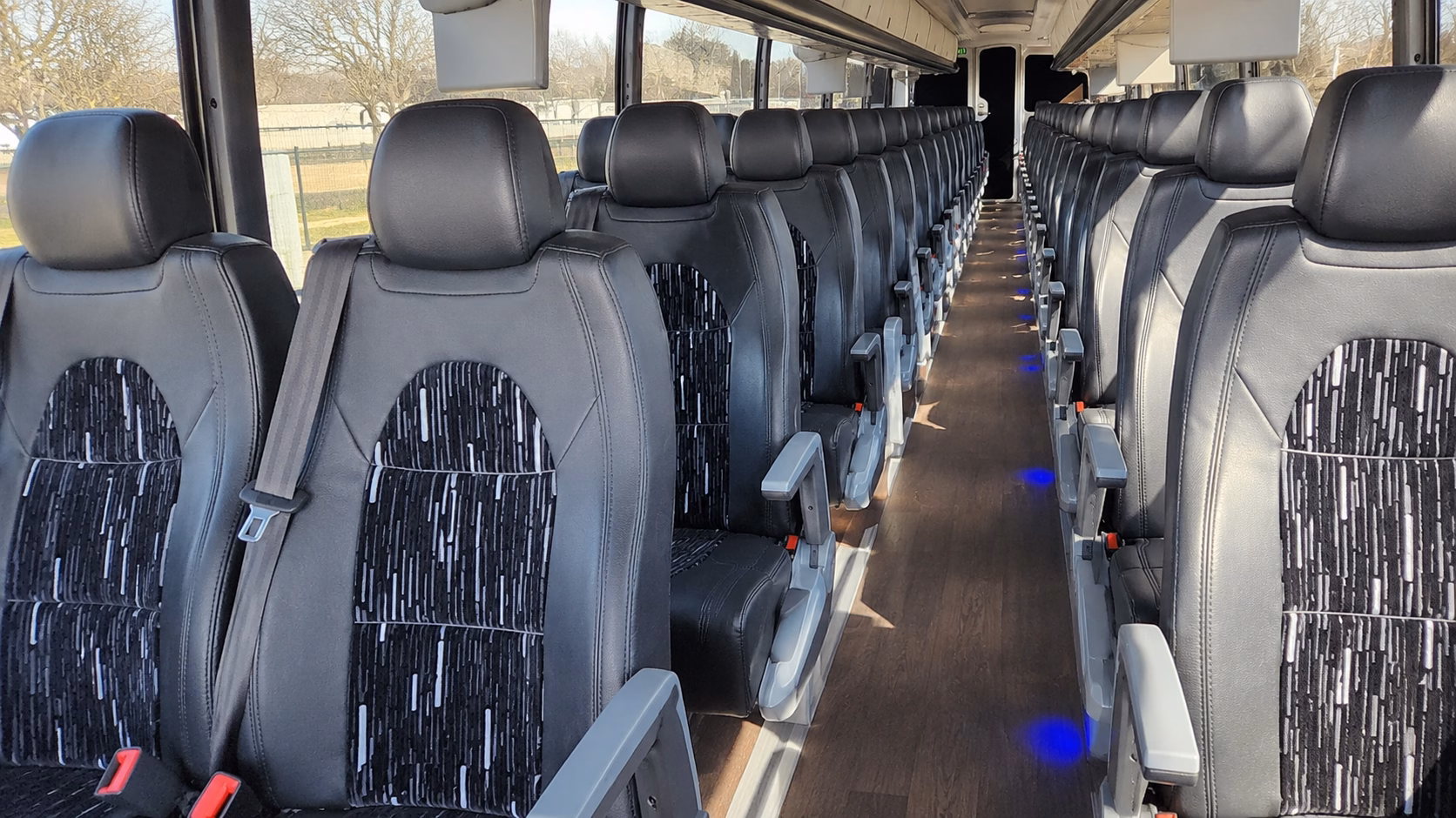 springdale game day charter bus rentals for springdale teams and fan groups